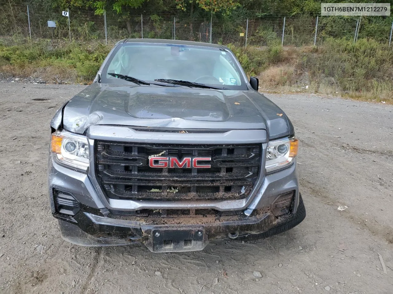 2021 GMC Canyon Elevation VIN: 1GTH6BEN7M1212279 Lot: 74376114