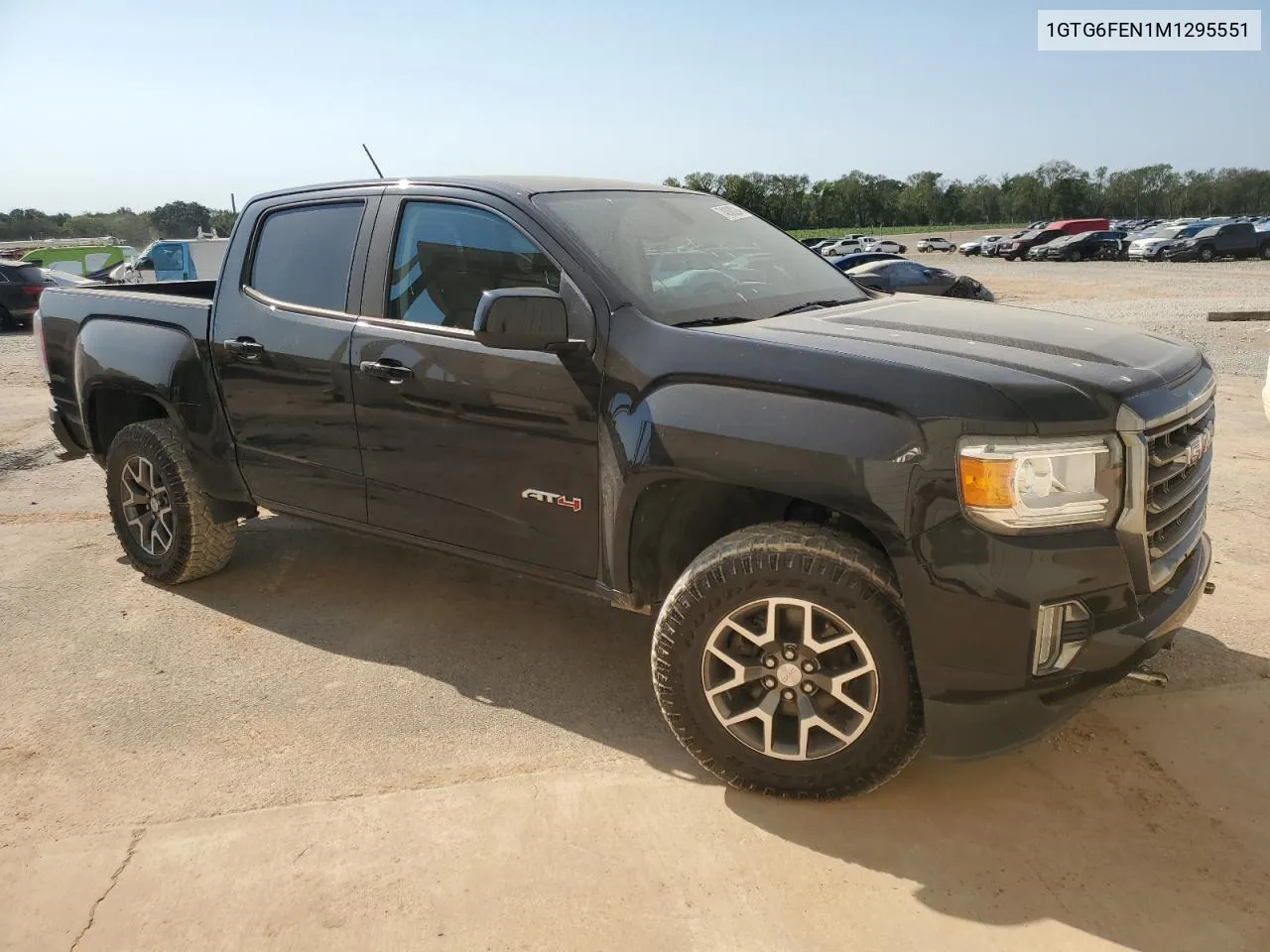 2021 GMC Canyon At4 VIN: 1GTG6FEN1M1295551 Lot: 74900294