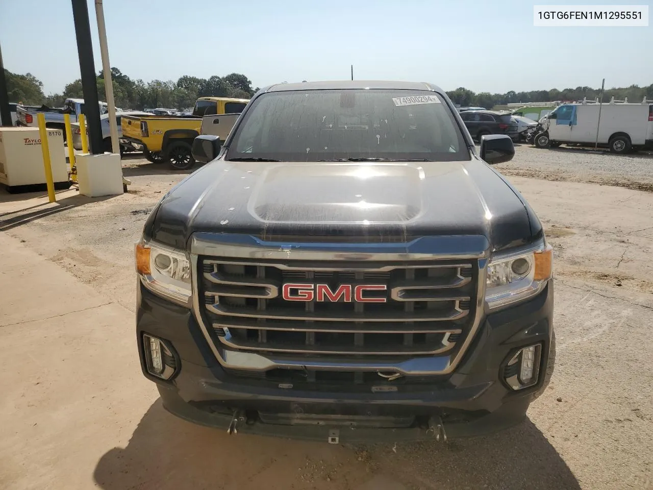 2021 GMC Canyon At4 VIN: 1GTG6FEN1M1295551 Lot: 74900294