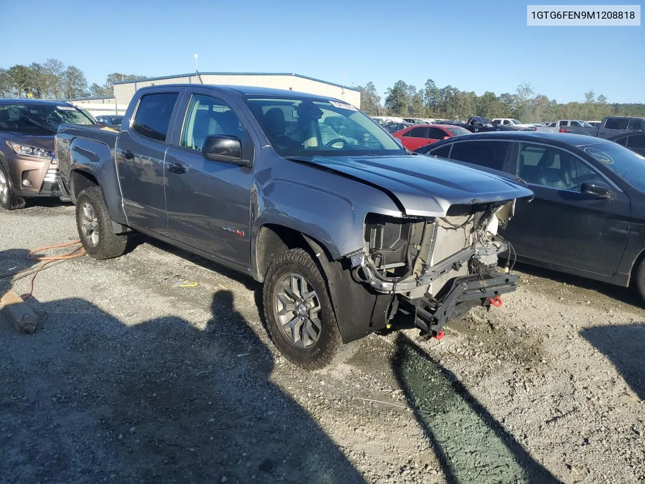 2021 GMC Canyon At4 VIN: 1GTG6FEN9M1208818 Lot: 75477674