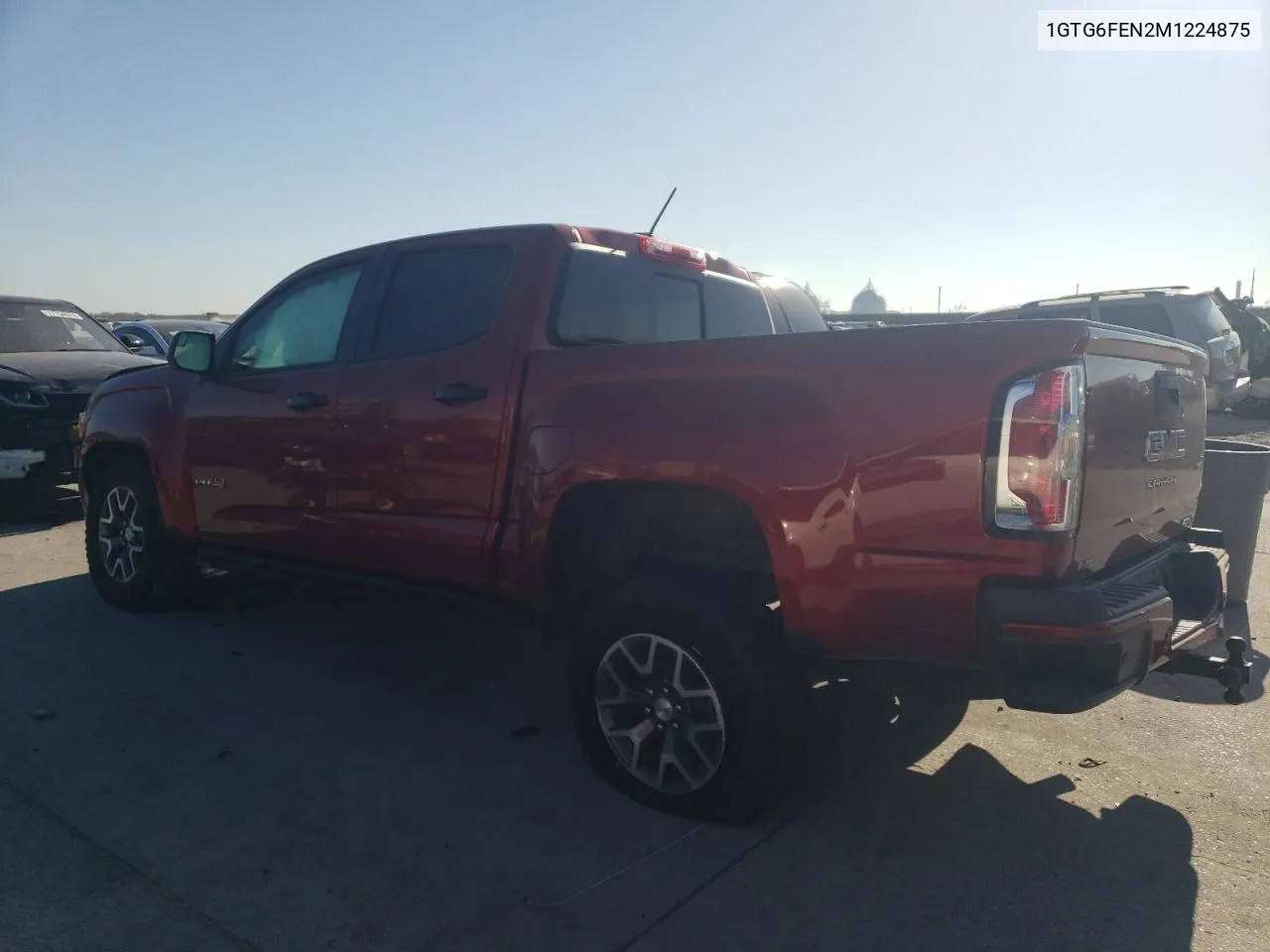 2021 GMC Canyon At4 VIN: 1GTG6FEN2M1224875 Lot: 77651494