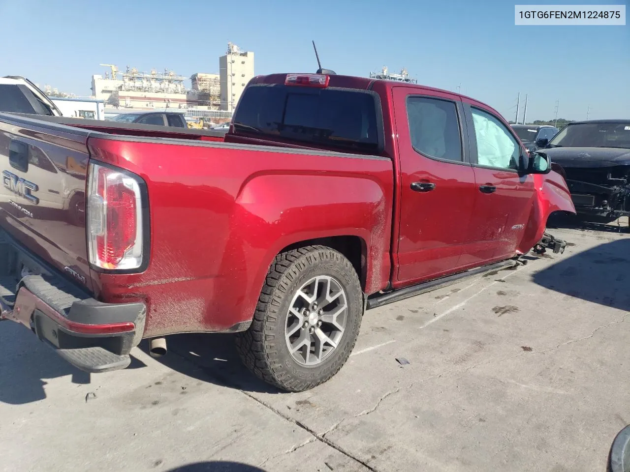 2021 GMC Canyon At4 VIN: 1GTG6FEN2M1224875 Lot: 77651494