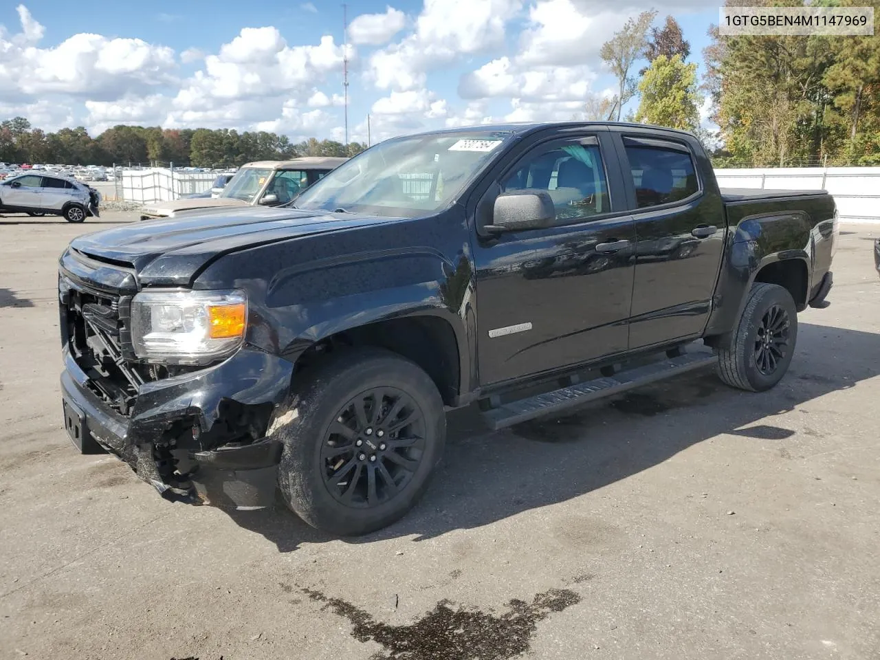 2021 GMC Canyon Elevation VIN: 1GTG5BEN4M1147969 Lot: 78307564