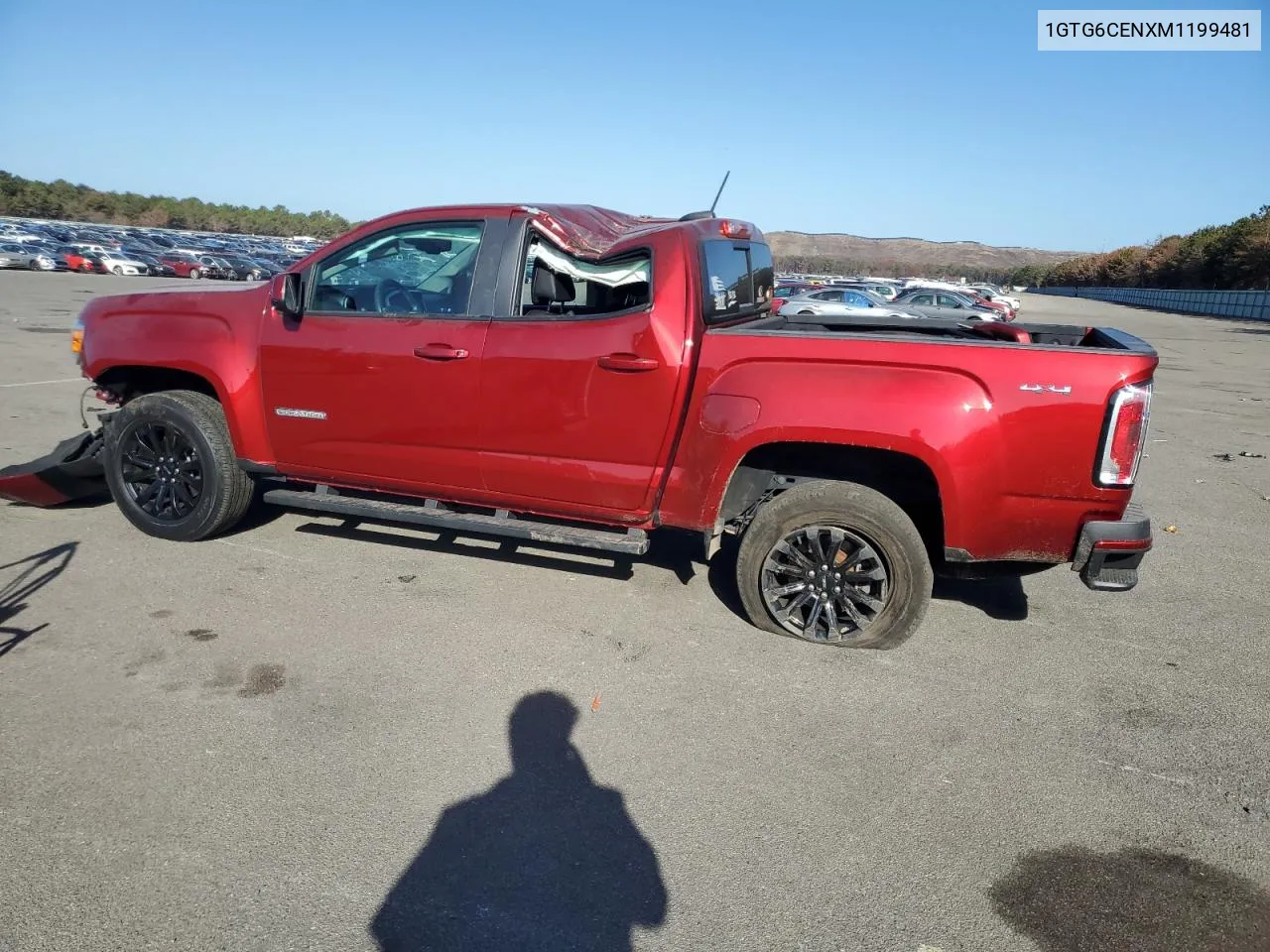 2021 GMC Canyon Elevation VIN: 1GTG6CENXM1199481 Lot: 78863064