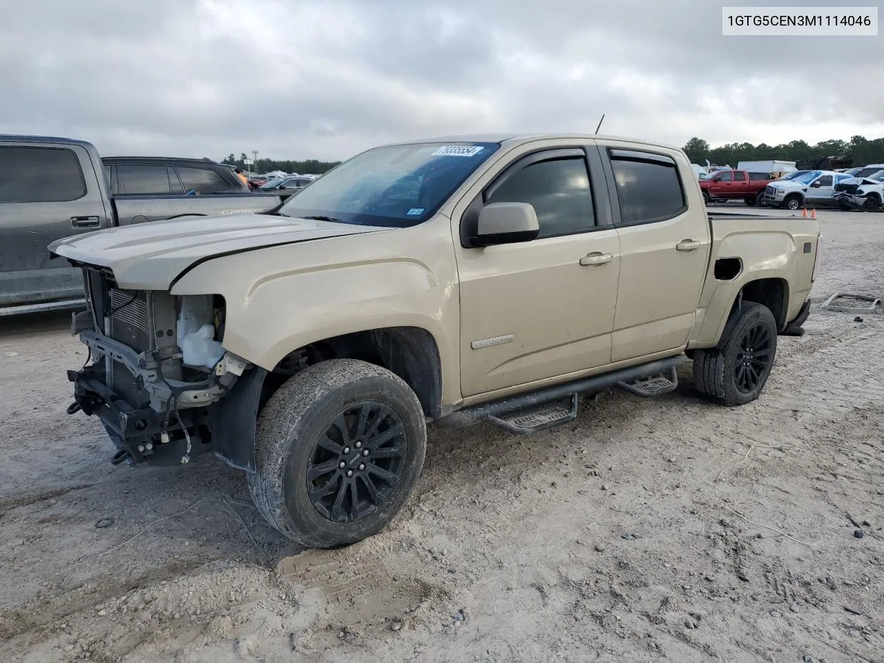 2021 GMC Canyon Elevation VIN: 1GTG5CEN3M1114046 Lot: 79335554