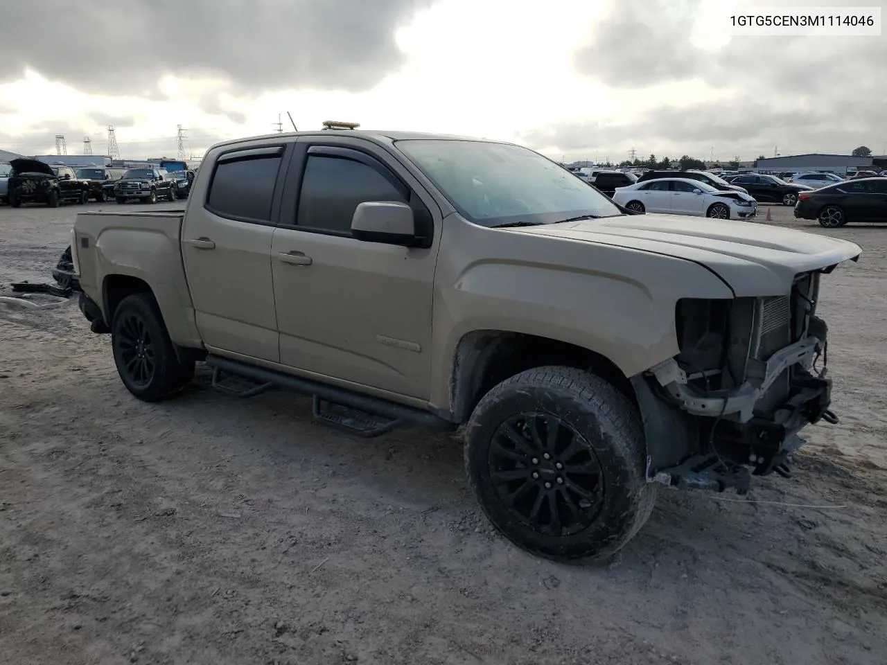 2021 GMC Canyon Elevation VIN: 1GTG5CEN3M1114046 Lot: 79335554