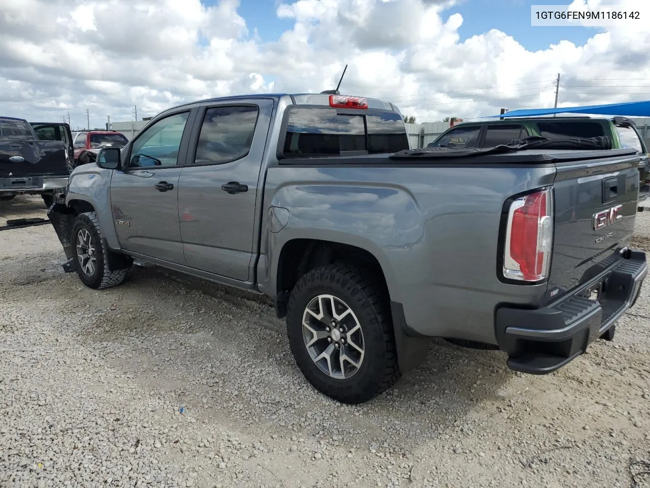 2021 GMC Canyon At4 VIN: 1GTG6FEN9M1186142 Lot: 80284954