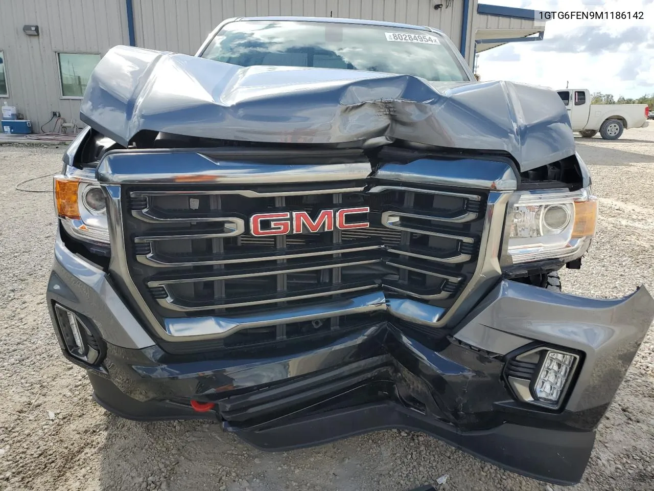 2021 GMC Canyon At4 VIN: 1GTG6FEN9M1186142 Lot: 80284954