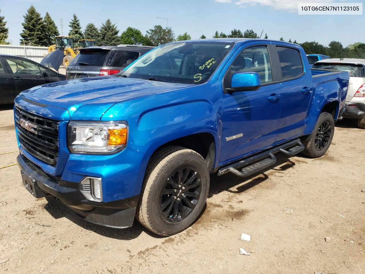 1GTG6CEN7N1123105 2022 GMC Canyon Elevation