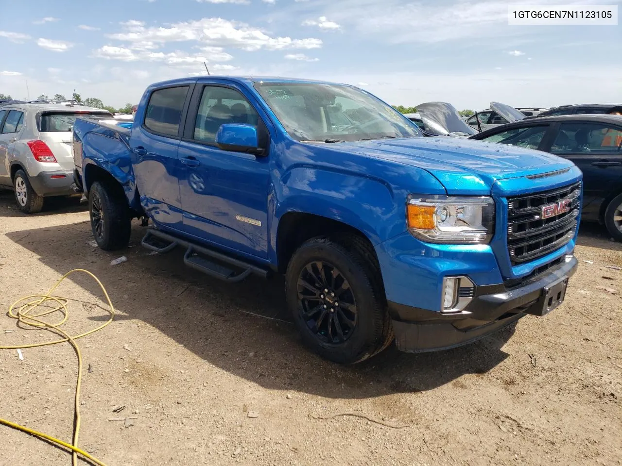 1GTG6CEN7N1123105 2022 GMC Canyon Elevation