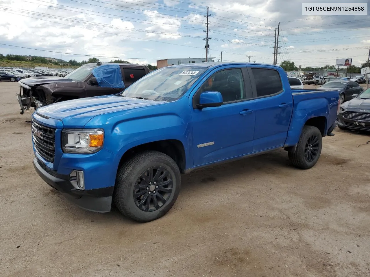 2022 GMC Canyon Elevation VIN: 1GTG6CEN9N1254858 Lot: 58024744