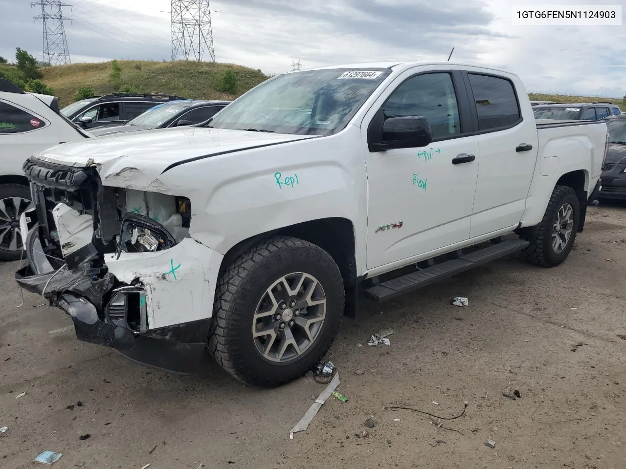 1GTG6FEN5N1124903 2022 GMC Canyon At4