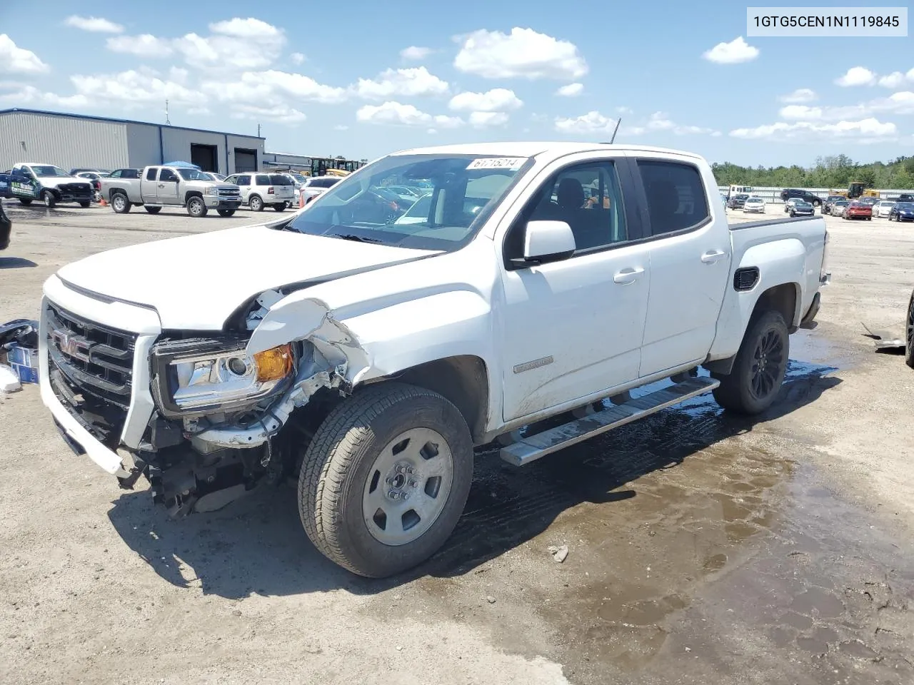 2022 GMC Canyon Elevation VIN: 1GTG5CEN1N1119845 Lot: 61715214