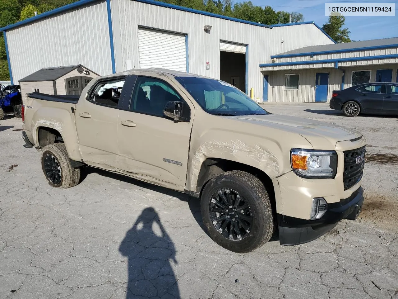 2022 GMC Canyon Elevation VIN: 1GTG6CEN5N1159424 Lot: 70470454