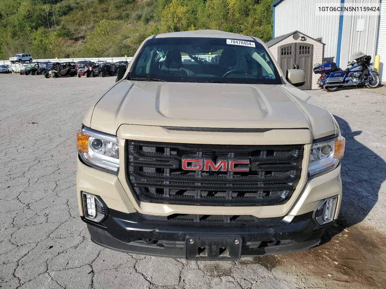 2022 GMC Canyon Elevation VIN: 1GTG6CEN5N1159424 Lot: 70470454