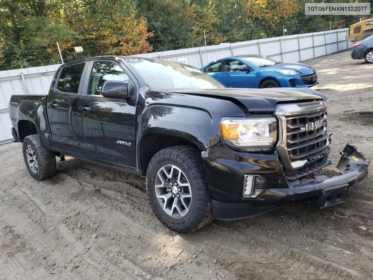 2022 GMC Canyon At4 VIN: 1GTG6FENXN1122077 Lot: 72028374