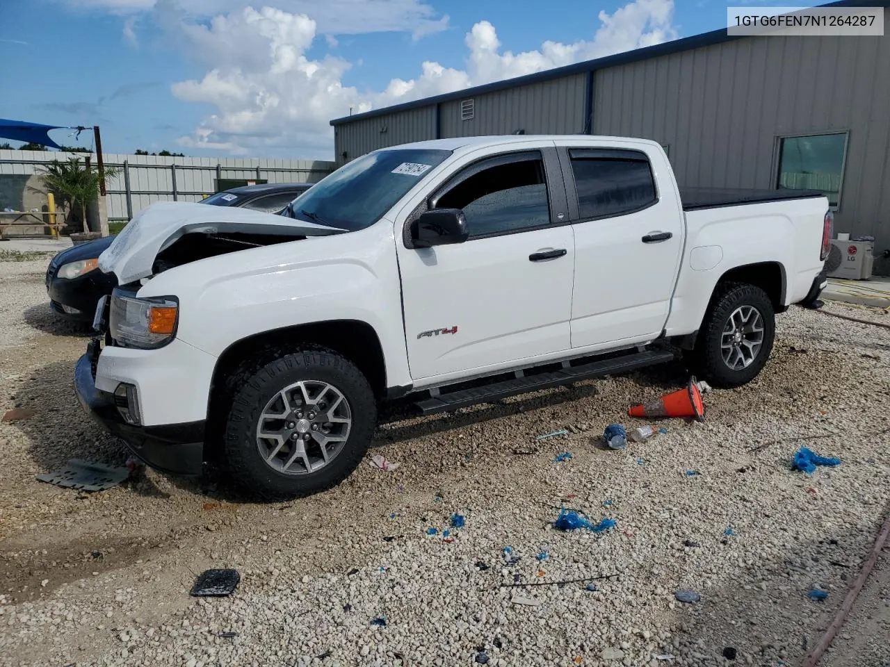 2022 GMC Canyon At4 VIN: 1GTG6FEN7N1264287 Lot: 72190154