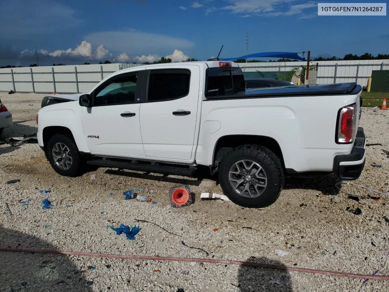 2022 GMC Canyon At4 VIN: 1GTG6FEN7N1264287 Lot: 72190154