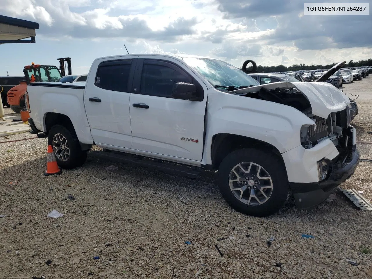 2022 GMC Canyon At4 VIN: 1GTG6FEN7N1264287 Lot: 72190154