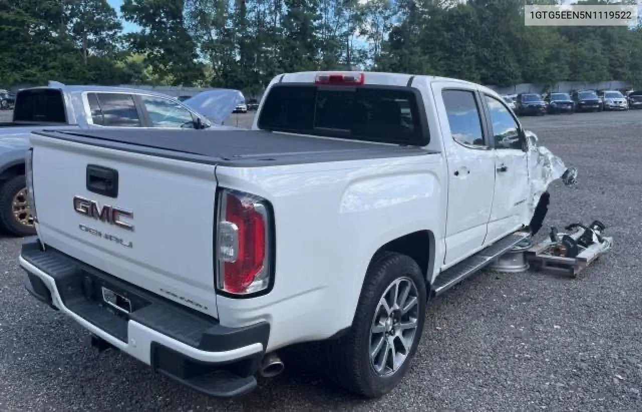 2022 GMC Canyon Denali VIN: 1GTG5EEN5N1119522 Lot: 74137424