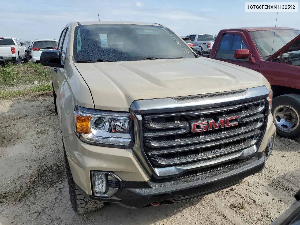 2022 GMC Canyon At4 VIN: 1GTG6FENXN1132592 Lot: 74324914