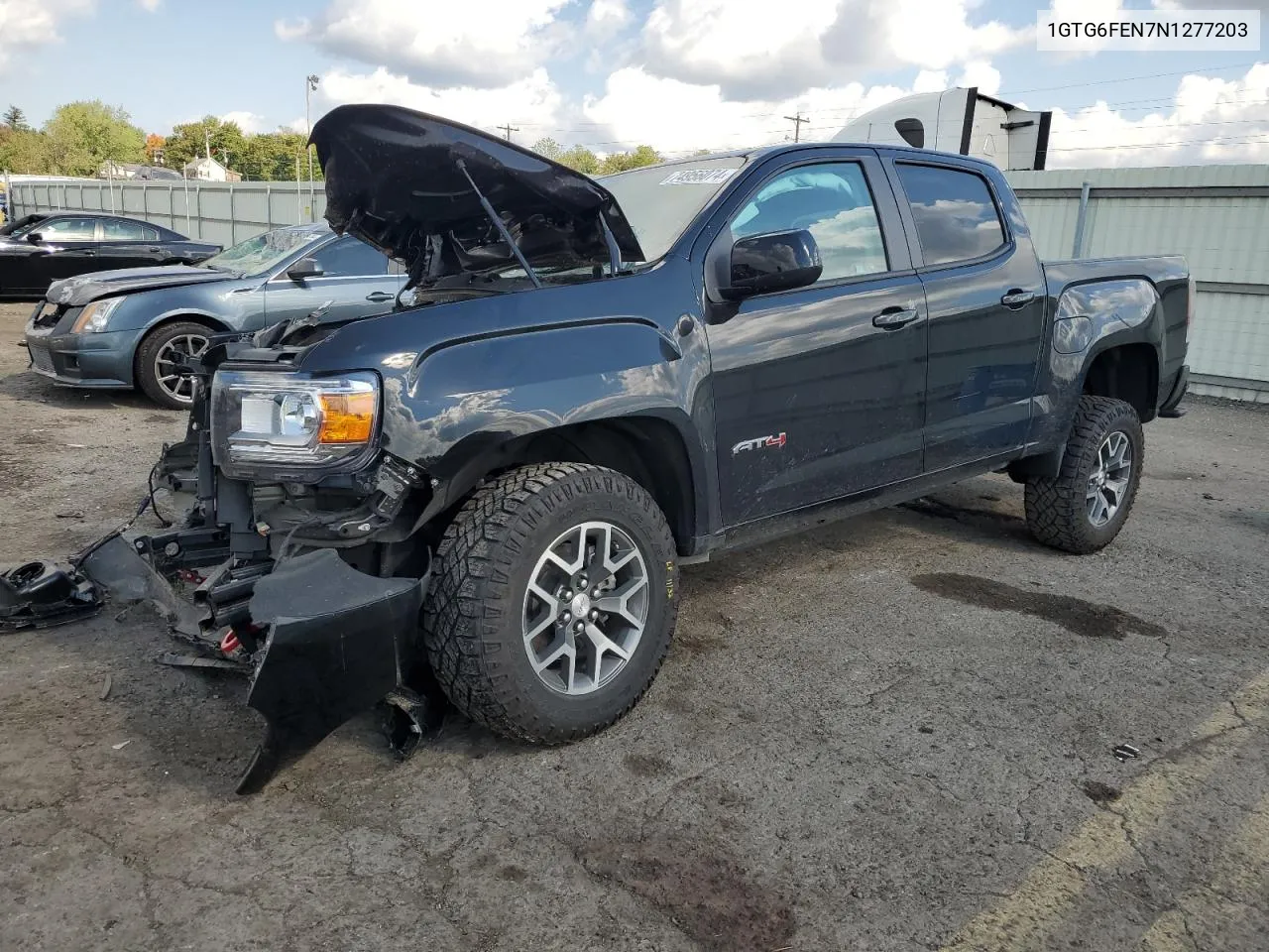 2022 GMC Canyon At4 VIN: 1GTG6FEN7N1277203 Lot: 74956074