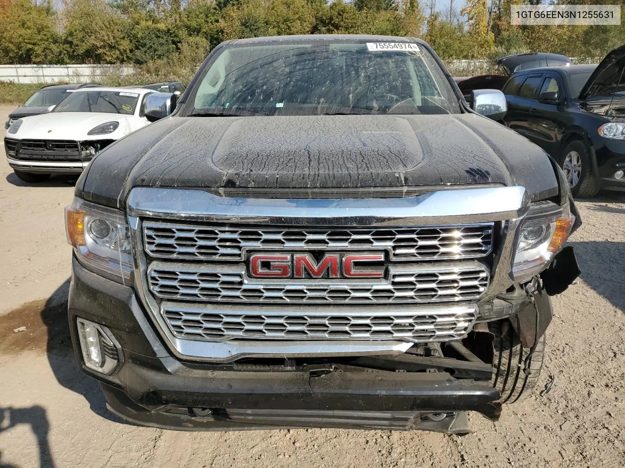 2022 GMC Canyon Denali VIN: 1GTG6EEN3N1255631 Lot: 75554974