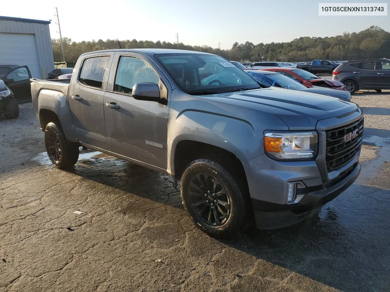 2022 GMC Canyon Elevation VIN: 1GTG5CENXN1313743 Lot: 75746964