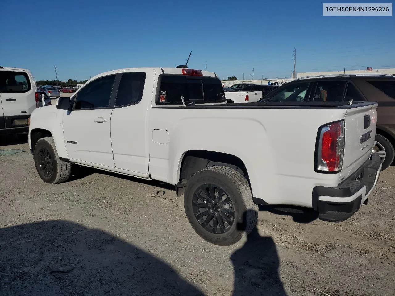 2022 GMC Canyon Elevation VIN: 1GTH5CEN4N1296376 Lot: 76322474