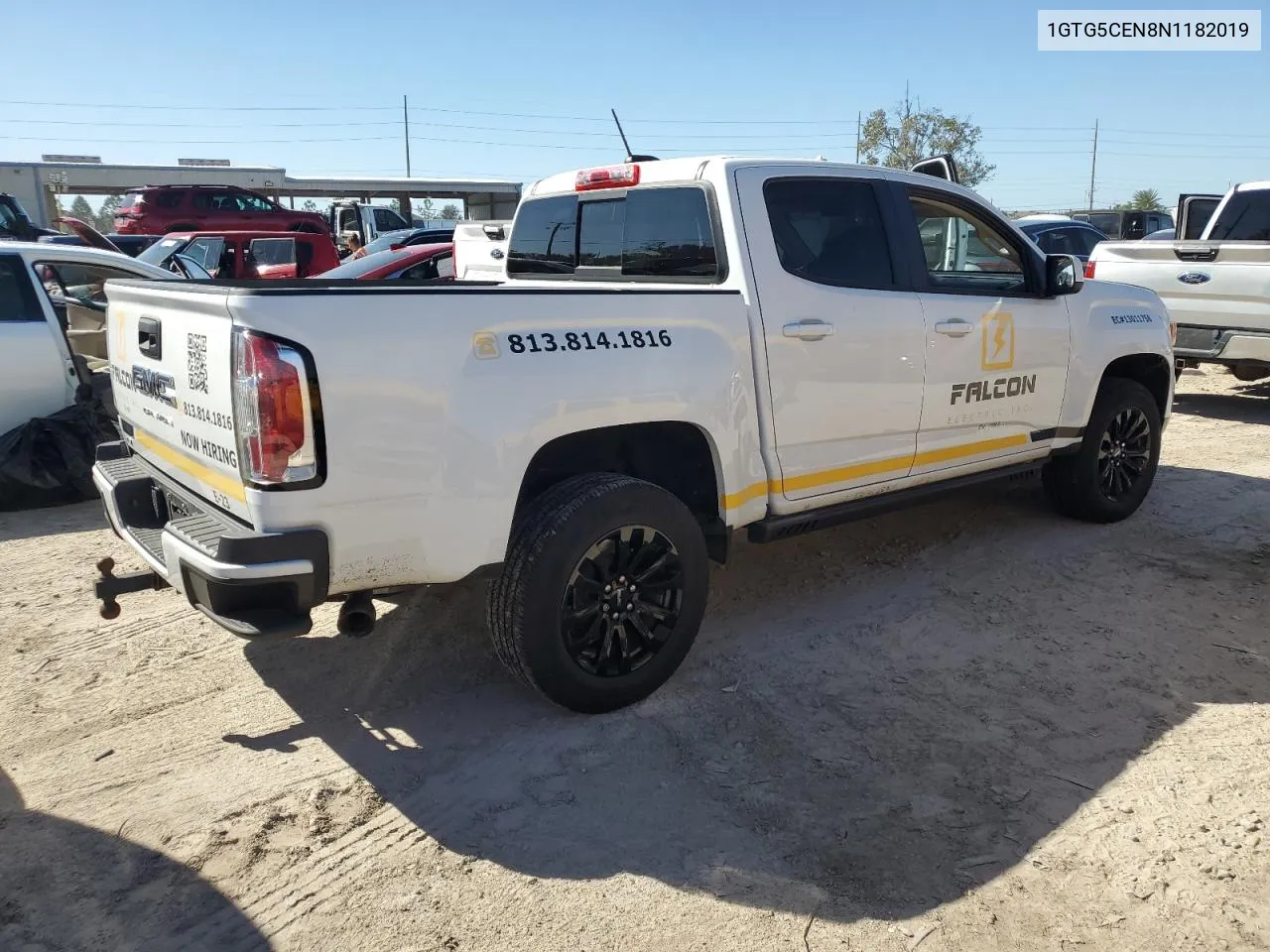 2022 GMC Canyon Elevation VIN: 1GTG5CEN8N1182019 Lot: 76720194