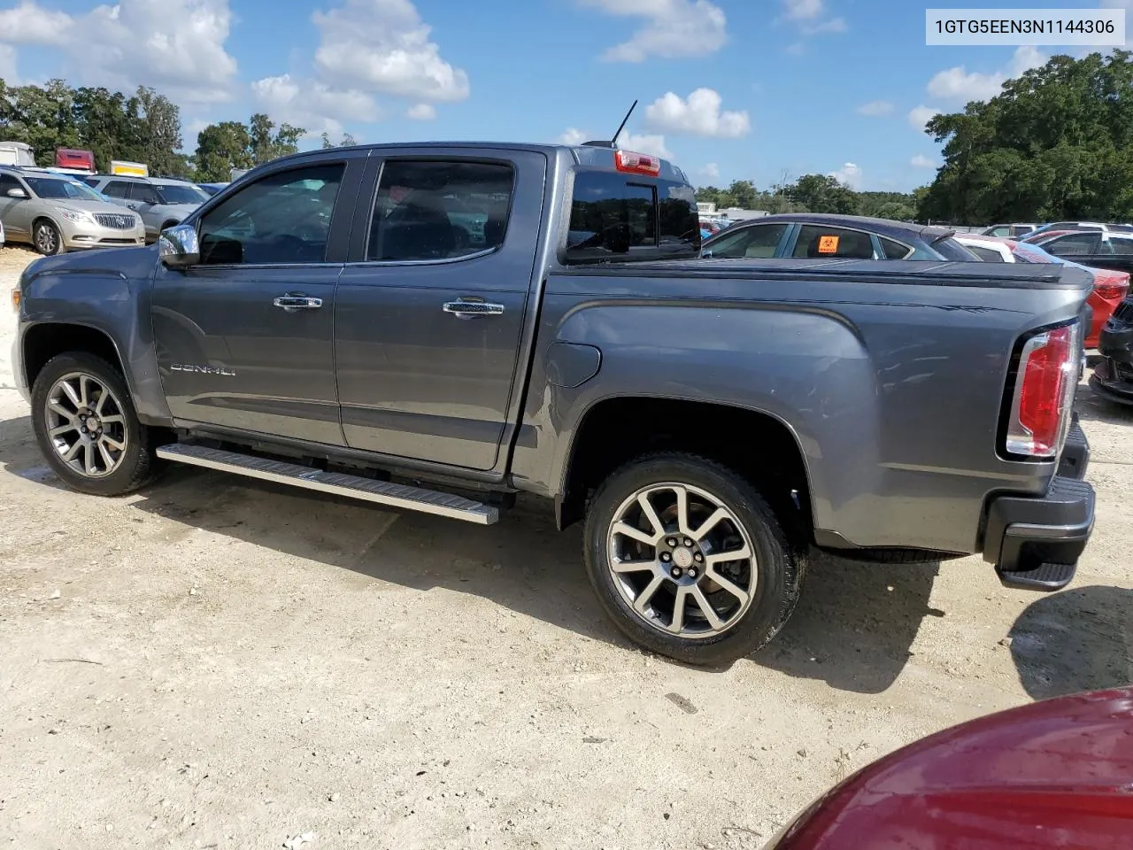 2022 GMC Canyon Denali VIN: 1GTG5EEN3N1144306 Lot: 76997804