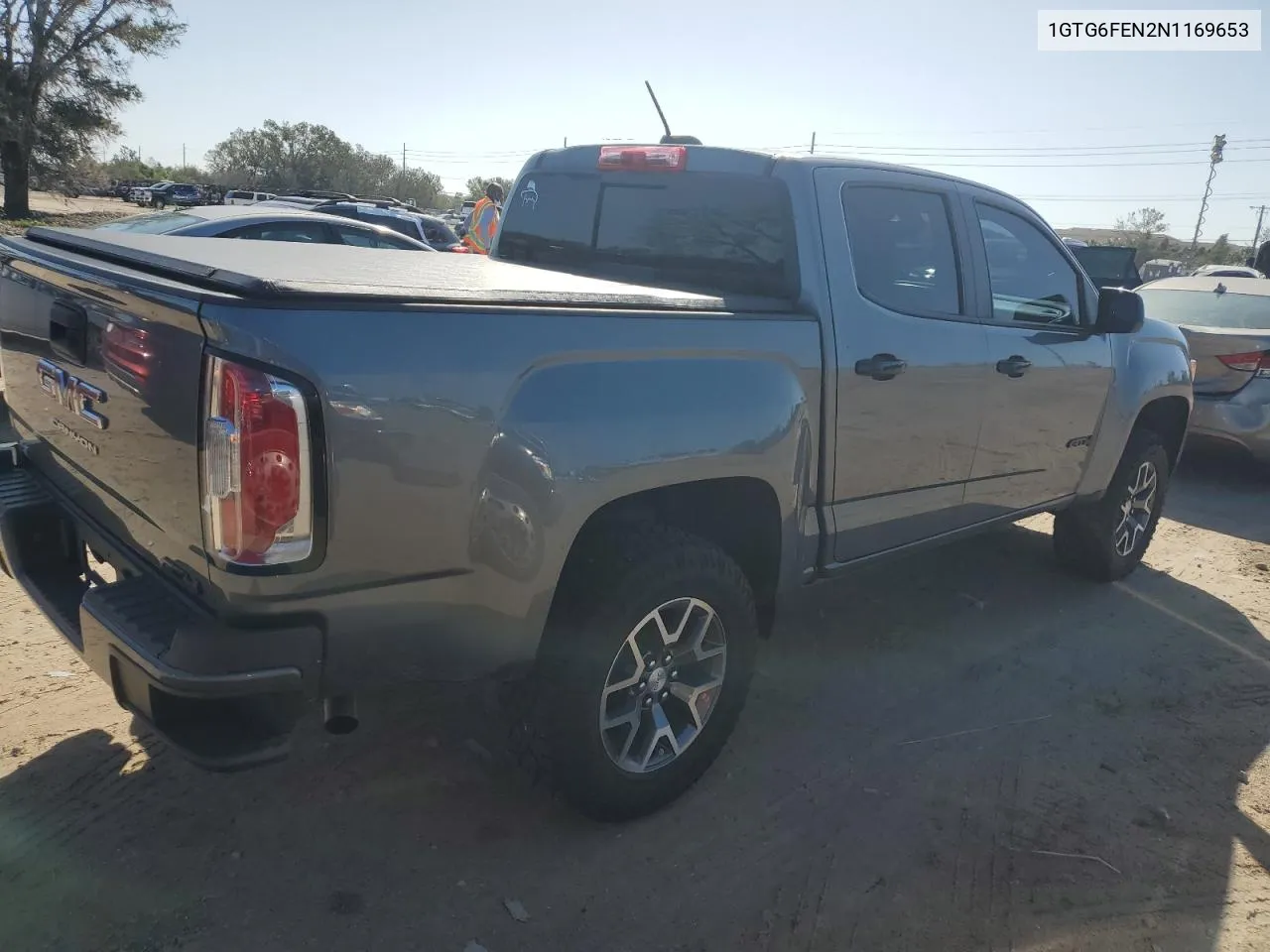 2022 GMC Canyon At4 VIN: 1GTG6FEN2N1169653 Lot: 77085014