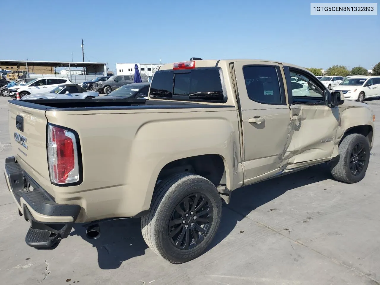 2022 GMC Canyon Elevation VIN: 1GTG5CEN8N1322893 Lot: 77456674