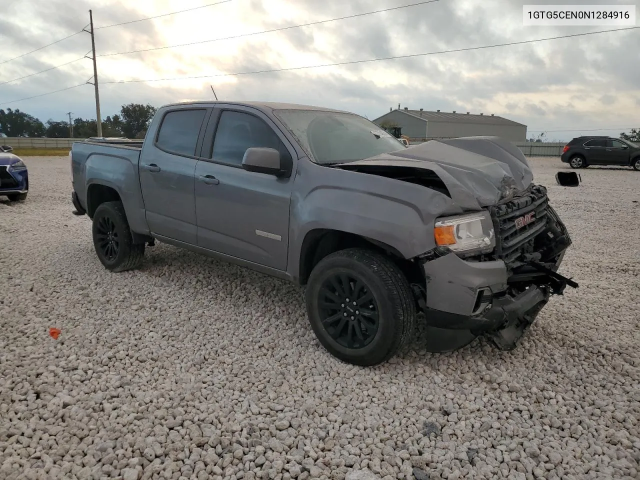 2022 GMC Canyon Elevation VIN: 1GTG5CEN0N1284916 Lot: 77714874