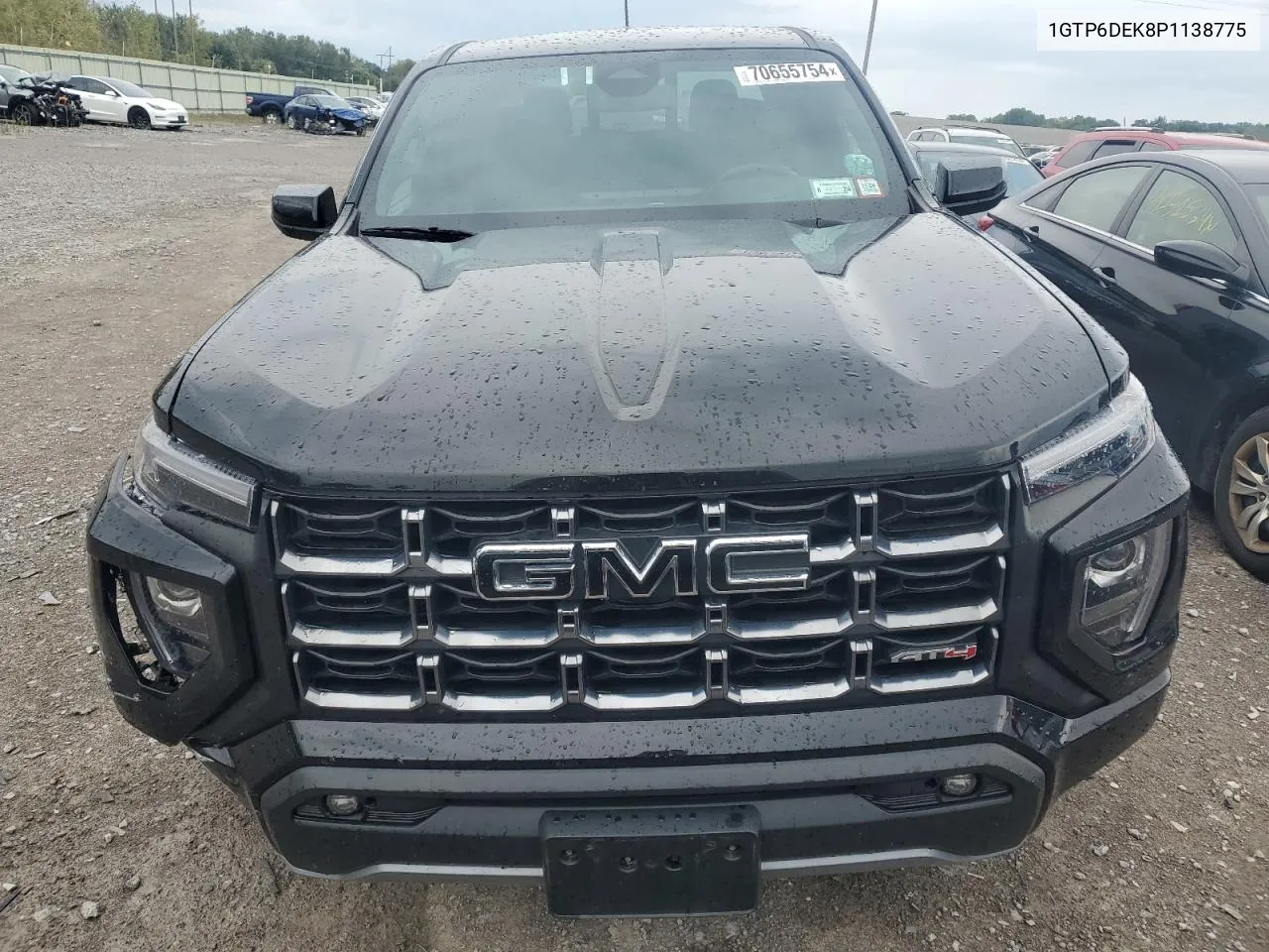 2023 GMC Canyon At4 VIN: 1GTP6DEK8P1138775 Lot: 70655754