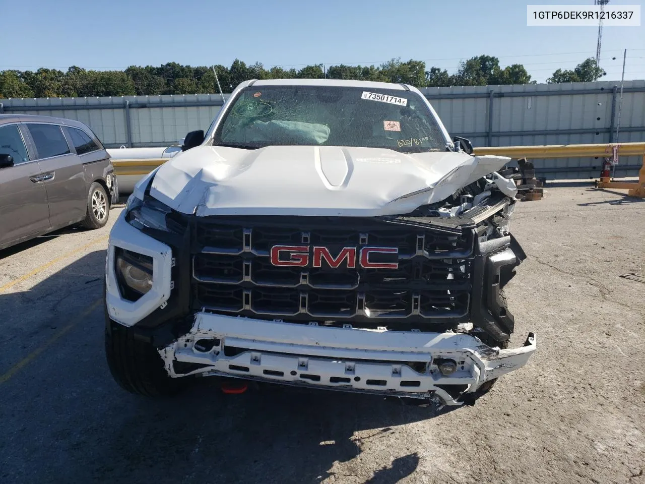 2024 GMC Canyon At4 VIN: 1GTP6DEK9R1216337 Lot: 73501714