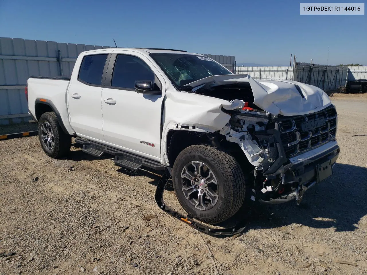 2024 GMC Canyon At4 VIN: 1GTP6DEK1R1144016 Lot: 74384234