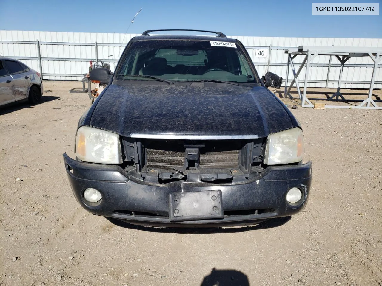 2002 GMC Envoy VIN: 1GKDT13S022107749 Lot: 59548544