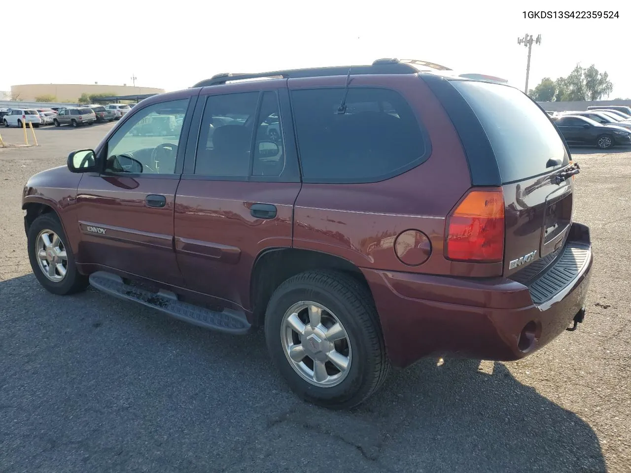 2002 GMC Envoy VIN: 1GKDS13S422359524 Lot: 70102264