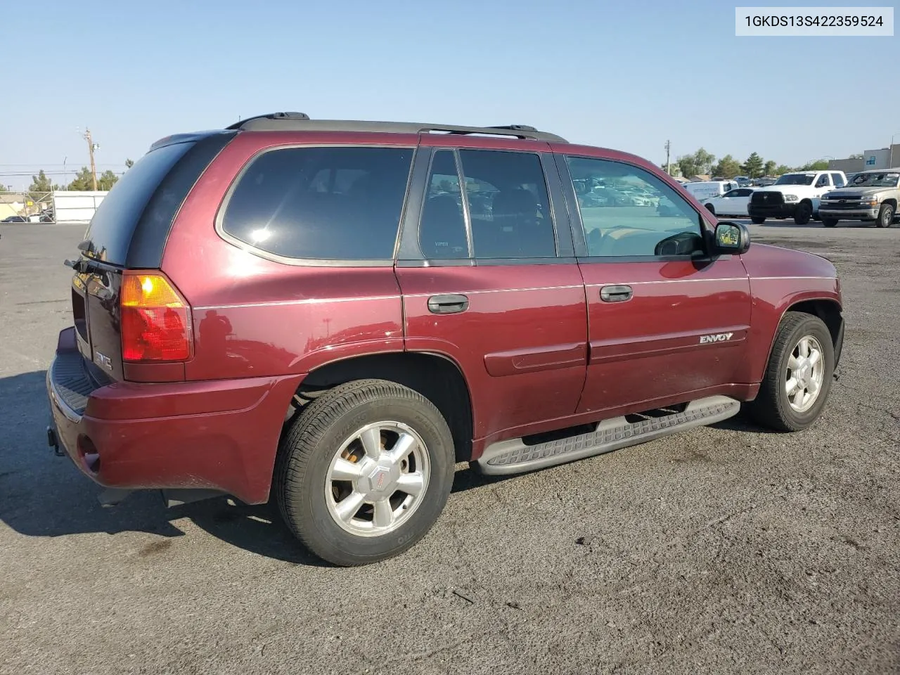 2002 GMC Envoy VIN: 1GKDS13S422359524 Lot: 70102264