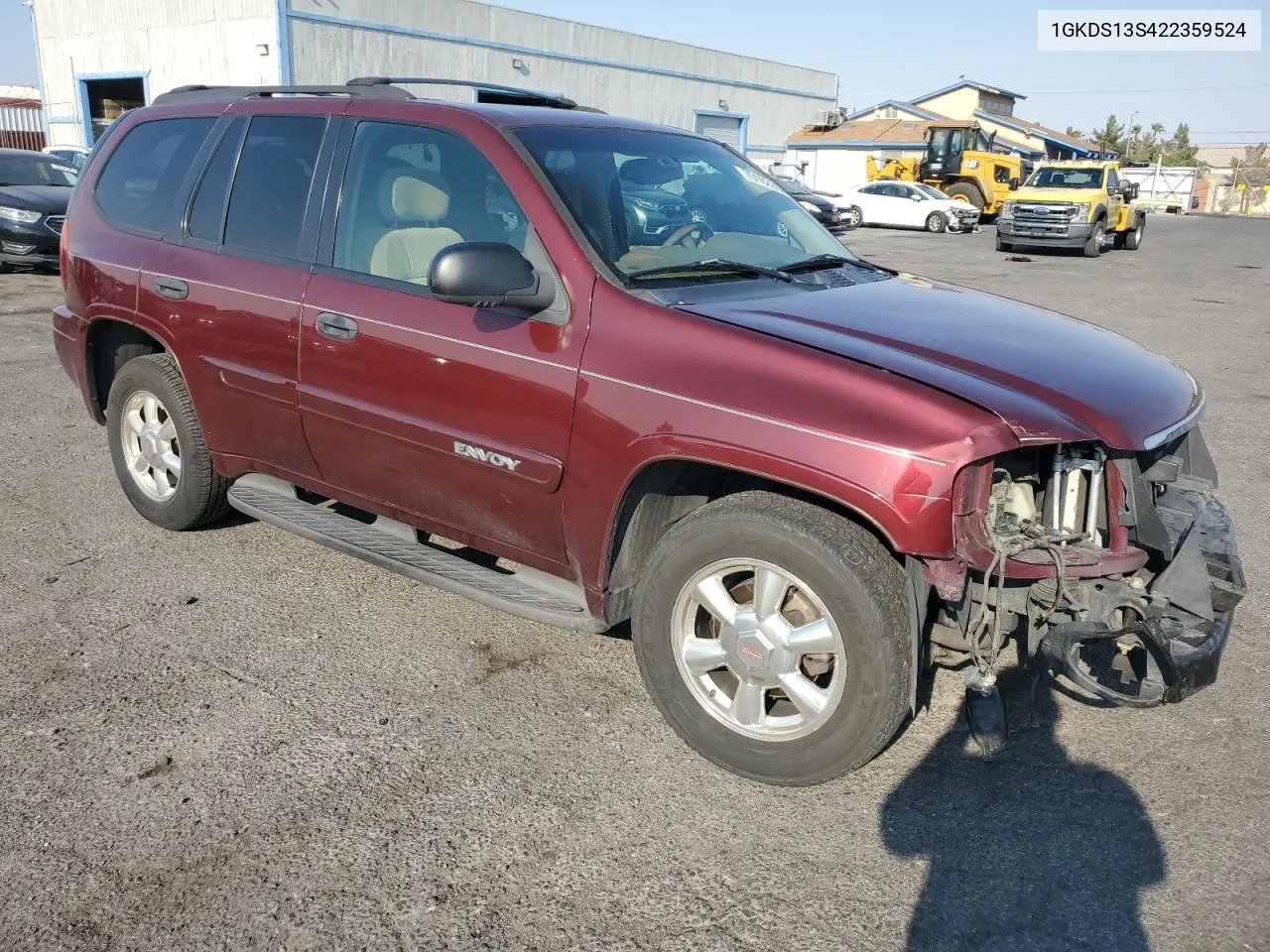 2002 GMC Envoy VIN: 1GKDS13S422359524 Lot: 70102264