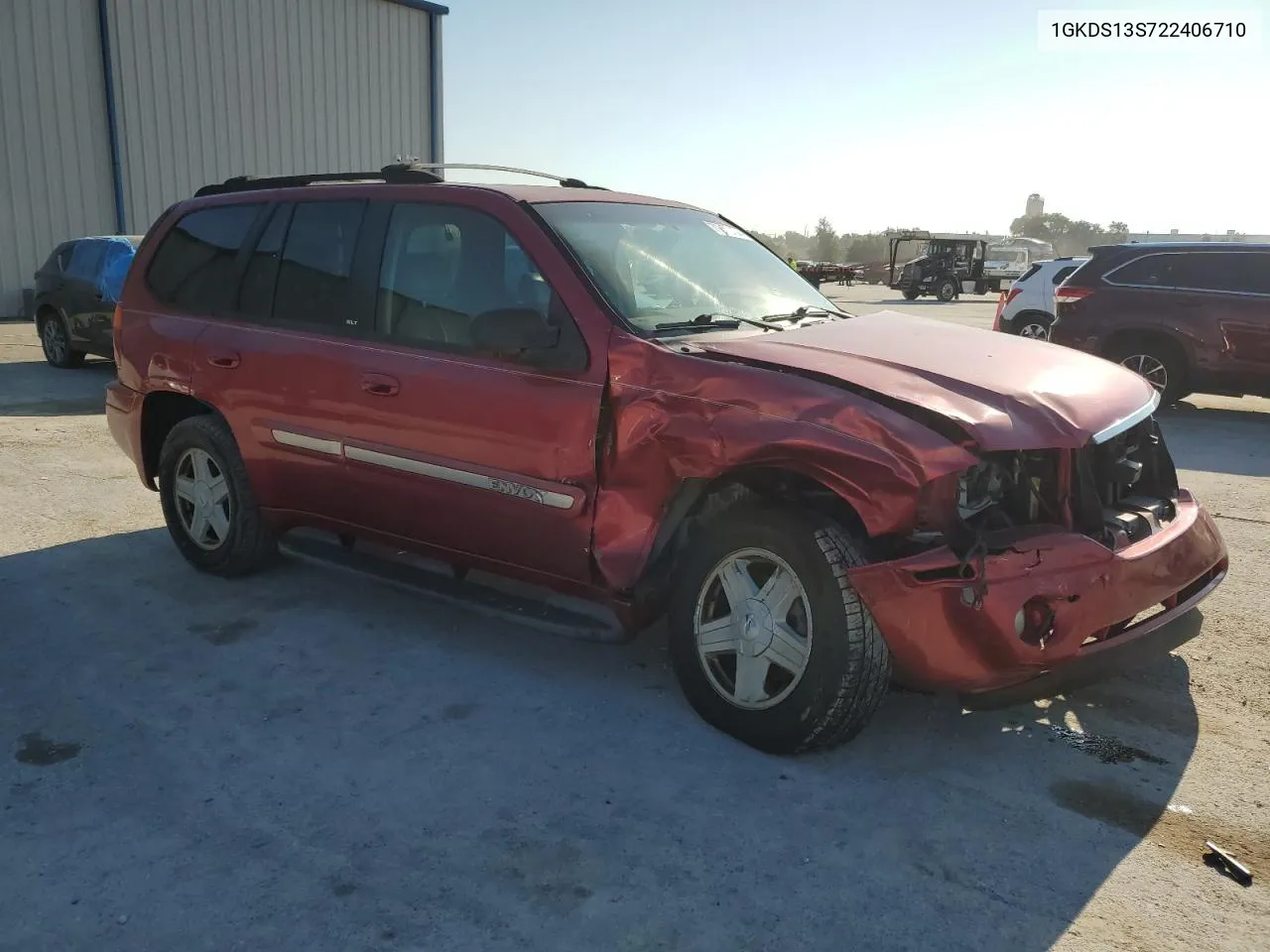 2002 GMC Envoy VIN: 1GKDS13S722406710 Lot: 71892734