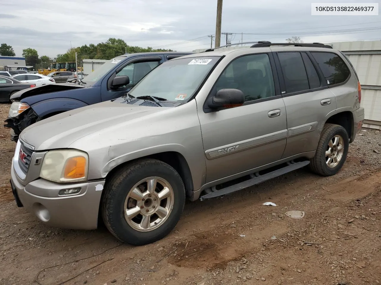 2002 GMC Envoy VIN: 1GKDS13S822469377 Lot: 71977244