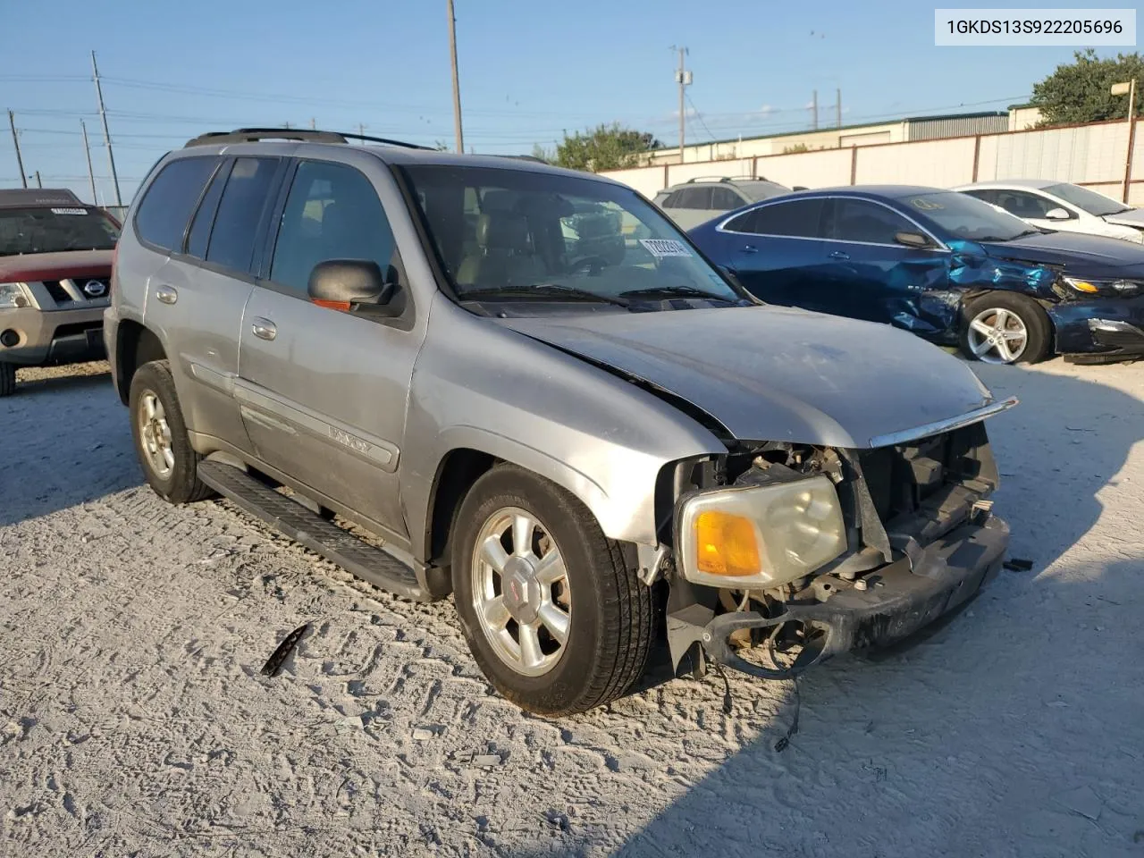 2002 GMC Envoy VIN: 1GKDS13S922205696 Lot: 72022914