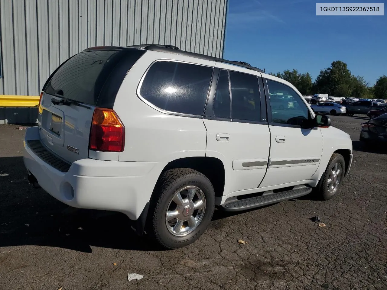 2002 GMC Envoy VIN: 1GKDT13S922367518 Lot: 74375974