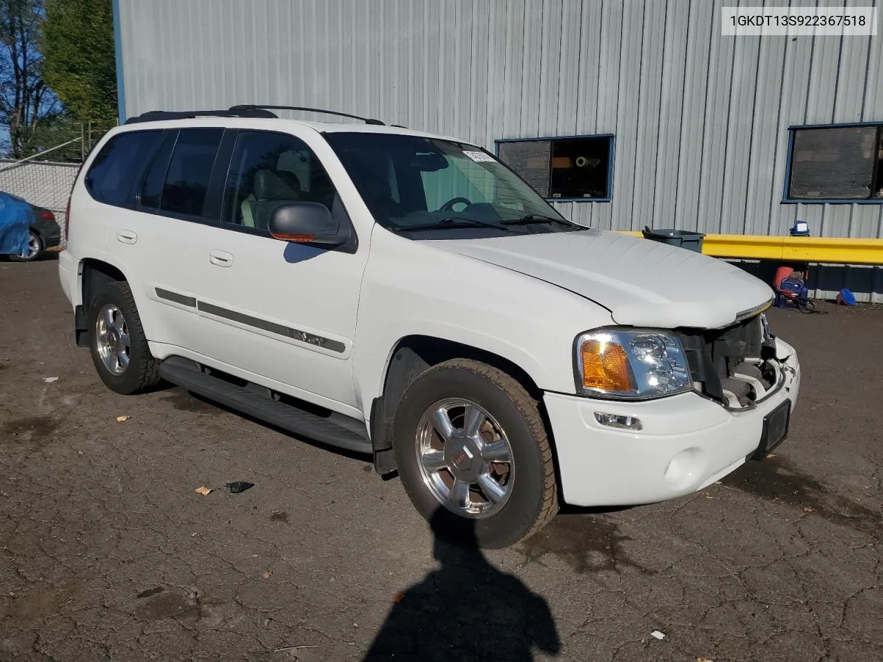 2002 GMC Envoy VIN: 1GKDT13S922367518 Lot: 74375974