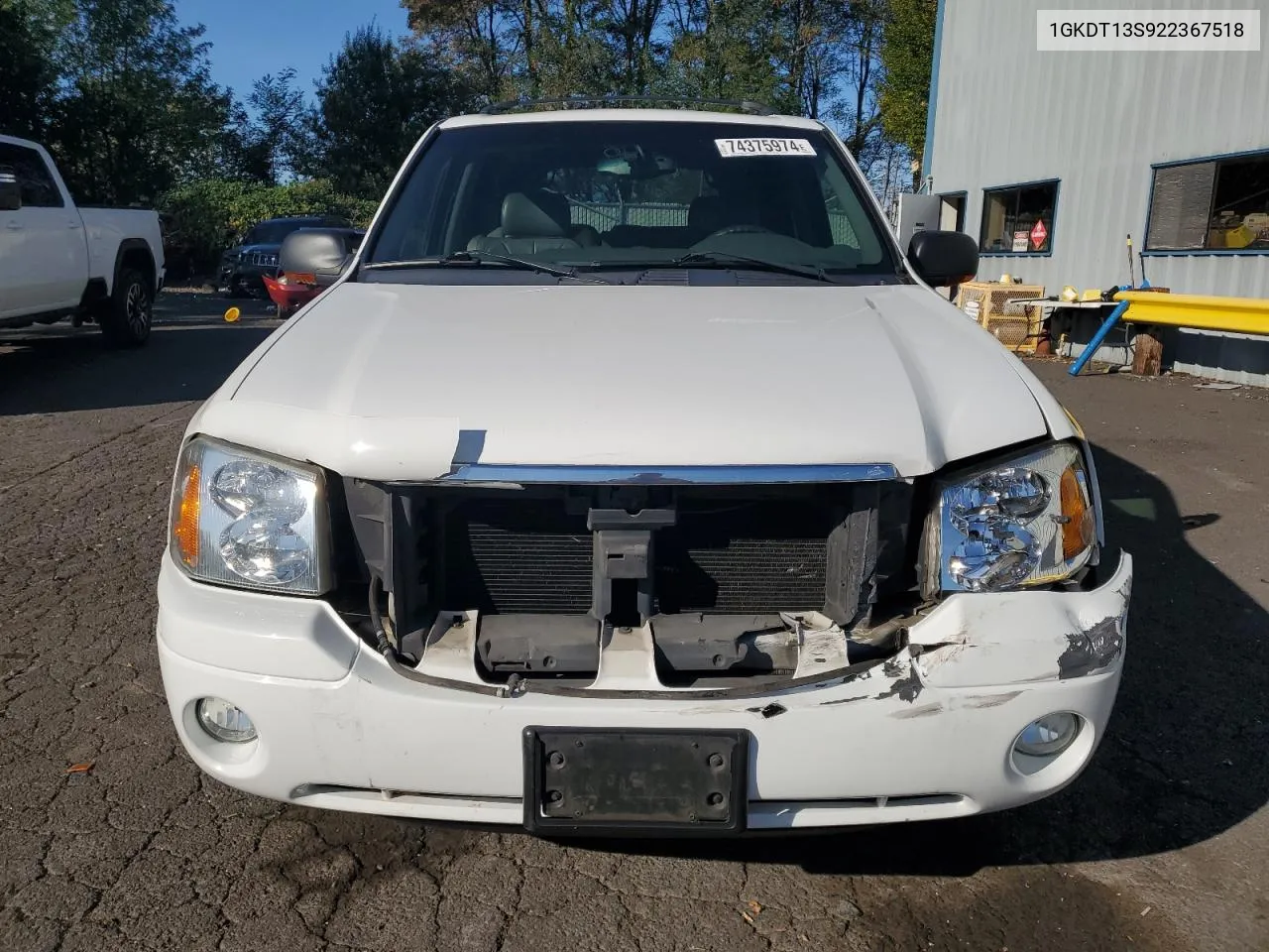 1GKDT13S922367518 2002 GMC Envoy