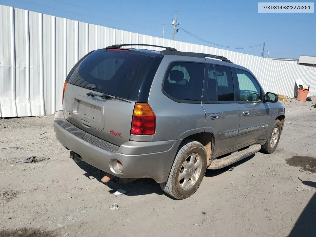 2002 GMC Envoy VIN: 1GKDS13S822275254 Lot: 74665004