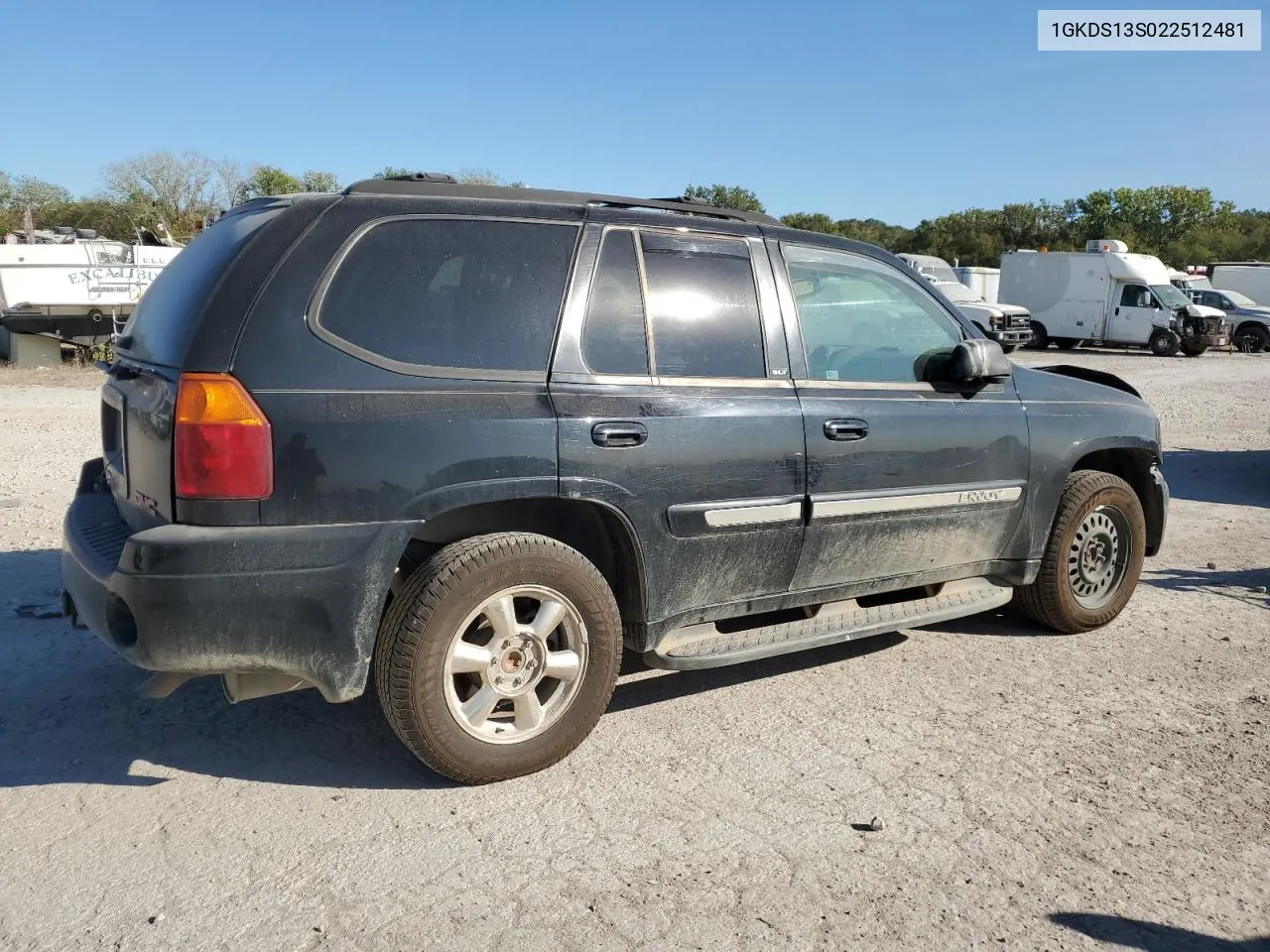 2002 GMC Envoy VIN: 1GKDS13S022512481 Lot: 74701454