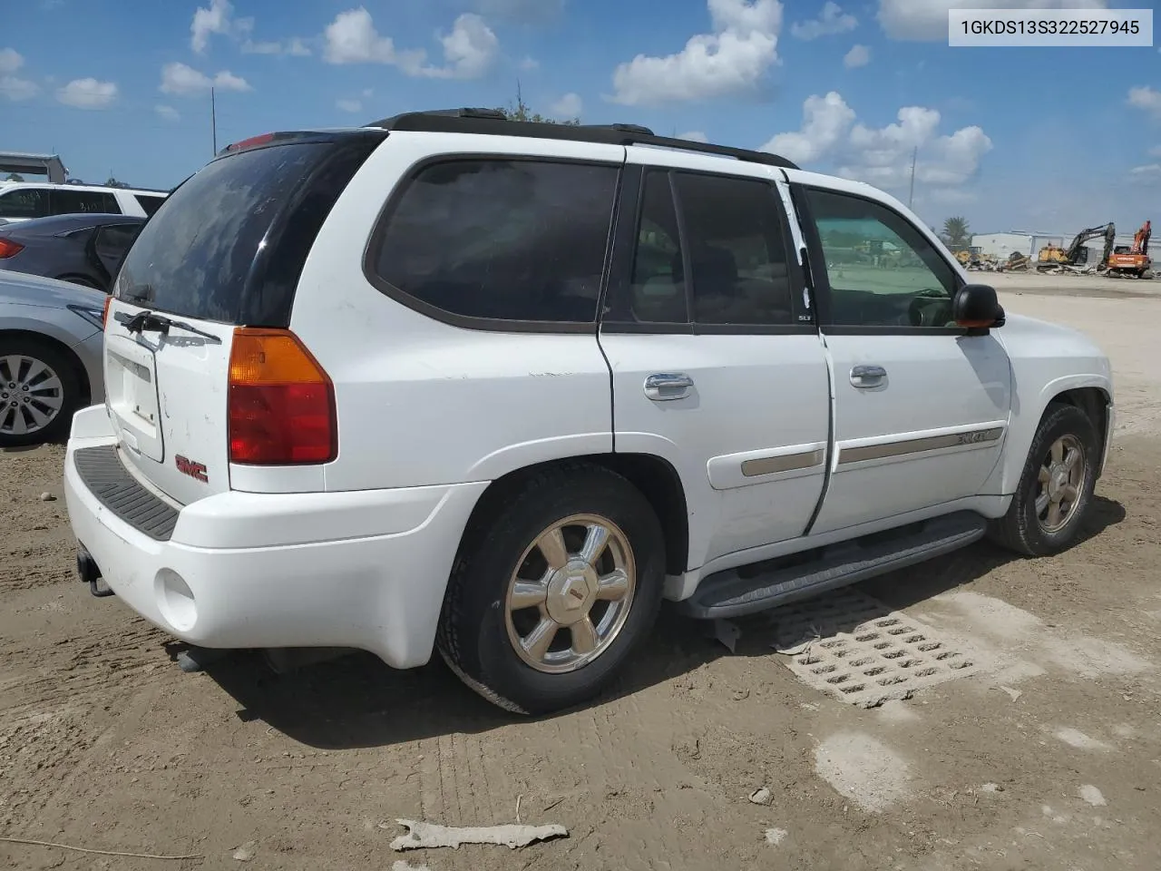 2002 GMC Envoy VIN: 1GKDS13S322527945 Lot: 75600284